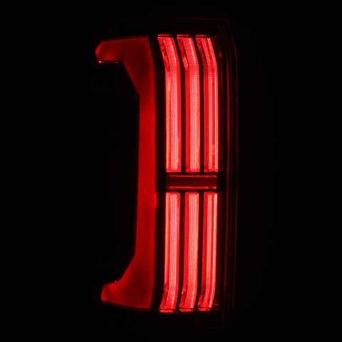 AlphaRex 24-25 Toyota Tacoma NOVA-Series LED Prismatic Tail Lights - Black thumbnail 2