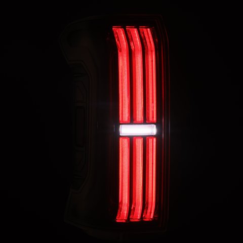 AlphaRex 24-25 Toyota Tacoma NOVA-Series LED Prismatic Tail Lights - Black thumbnail 5