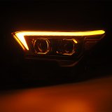 AlphaRex 23-24 Toyota Tacoma LUXX-Series LED Proj Headlights Blk w/Actv Light & Seq. Sig + DRL thumbnail 6