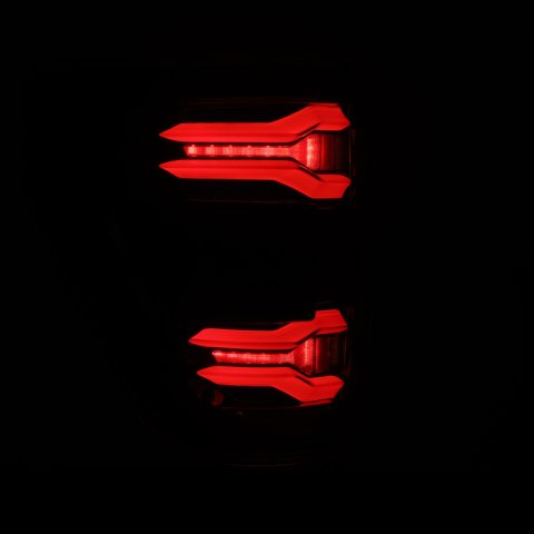 AlphaRex 21-23 Ford F-150 LUXX LED Taillights - Black w/ BLIS thumbnail 4