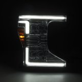 AlphaRex 20-22 Ford F-250/350/450/550 SD NOVA-Series LED Proj Headlights Chrome w/SS & SBDRL thumbnail 3