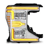 AlphaRex 20-22 Ford F-250/350/450/550 SD NOVA-Series LED Proj Headlights Chrome w/SS & SBDRL thumbnail 6