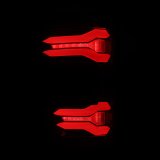 AlphaRex 21-23 Ford F-150 LUXX LED Taillights - Black Red w/ BLIS thumbnail 1