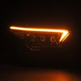 AlphaRex 2024+ Toyota Tacoma NOVA-Series LED Proj Headlights Alpha-Blk w/Actv Light & Seq. Sig + DRL thumbnail 2