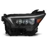 AlphaRex 2023+ Toyota Tacoma NOVA-Series LED Proj Headlights Black w/Actv Light & Seq. Sig + DRL thumbnail 2