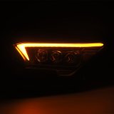AlphaRex 2023+ Toyota Tacoma NOVA-Series LED Proj Headlights Black w/Actv Light & Seq. Sig + DRL thumbnail 4