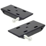 RockJock YJ Heavy Duty Spring Plates w/ Sway Bar Mounts 2 1/2in Wide Springs thumbnail 1