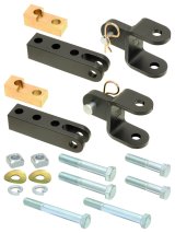 RockJock TL/LJ Tow Bar Mounting Kit Front Bolt-On w/ Mounting Hardware Fits OEM & Most Bumpers thumbnail 1