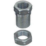 RockJock Threaded Bung With Jam Nut 1in-14 LH Thread Set thumbnail 1