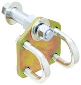 RockJock Steering Stabilizer Shock Bracket Kit Fits 1 1/4in Rods Included in CE-9701 Kit thumbnail 3