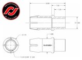 RockJock RockNut Kit Nut and Bung 1 1/4in RH Thread thumbnail 3