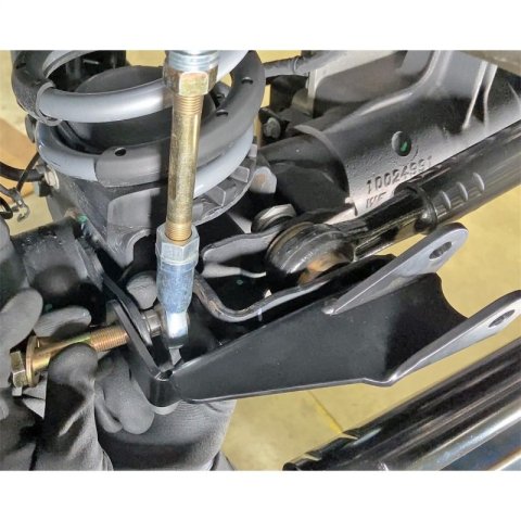 RockJock JL/JT Currectlync Steering Stabilizer High-Mount Relocation Bracket Kit thumbnail 2