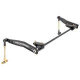 RockJock JL/JT Antirock Sway Bar Kit Front Forged Arms Steel Brackets Heavy 1in Bar thumbnail 1
