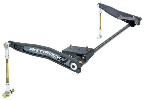 RockJock JL/JT Antirock Sway Bar Kit Front Bolt-On Forged Arms thumbnail 2