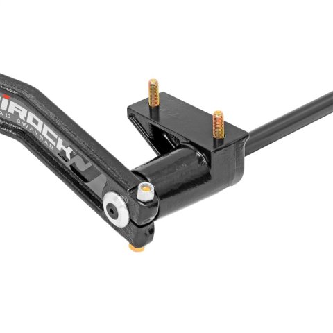 RockJock JL/JT Antirock Sway Bar Kit Front Bolt-On Forged Arms thumbnail 3