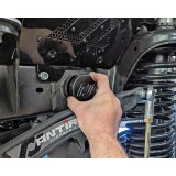 RockJock JK Frame Tube Plugs Frame Front CNC Machined Black Delrin thumbnail 2