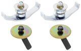 RockJock JK Coil Spring Retainer Kit Rear Set thumbnail 1