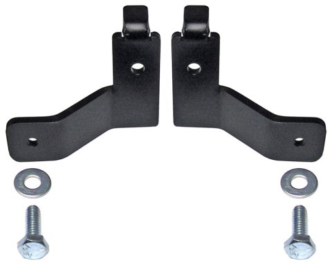 RockJock JK Brake Line Relocation Bracket Kit Front