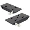 RockJock Jeep CJ Front HD Leaf Spring Plates w/ Sway Bar Mounts Pair For 2in Springs thumbnail 4