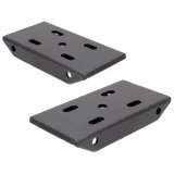 RockJock HD Leaf Spring Plates For Use w/ 2in Springs Jeep CJ Front Pair thumbnail 1