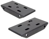 RockJock HD Leaf Spring Plates For Use w/ 2in Springs Jeep CJ Front Pair thumbnail 2
