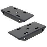 RockJock HD Leaf Spring Plates For Use w/ 2 1/2in Springs Jeep CJ Rear YJ Front or Rear Pair thumbnail 1