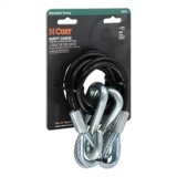 RockJock Curt Towing Safety Cable Kit 44 1/2in Long w/ 2 Snap Hooks 5000lbs 2-Pack thumbnail 3