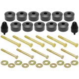RockJock TJ/LJ/YJ Body Lift Kit 1in Lift w/ Hardware thumbnail 1