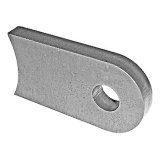 RockJock Antirock Sway Bar Universal Sway Bar Link Mounting Tab Weld-On Single-Hole thumbnail 1