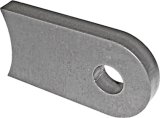 RockJock Antirock Sway Bar Universal Sway Bar Link Mounting Tab Weld-On Single-Hole thumbnail 2