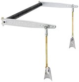 RockJock Antirock Sway Bar Kit Universal 36in Bar 20in Aluminum Arms thumbnail 1
