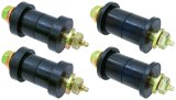 RockJock 76-76 CJ Leaf Spring Main Eye Bushing Kit w/ Urethane Bushings Set of 4 thumbnail 1
