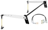 RockJock JK Antirock Sway Bar Kit 4 Door Rear Billet Aluminum Arms thumbnail 1