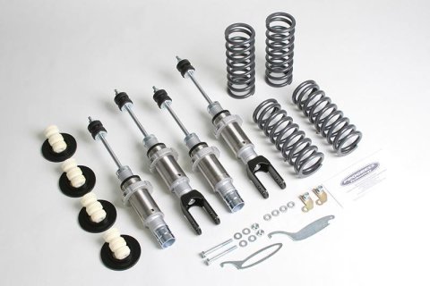 Progress Tech 89-91 Honda Civic/Si/CRX Coil-Over 3 System (FR 450lb / RR 450lb) Factory Top Hat Only thumbnail 2