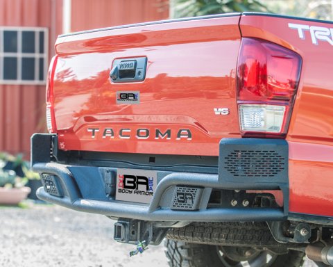 Body Armor 4x4 2016+ Toyota Tacoma Desert Series Rear Bumper thumbnail 2