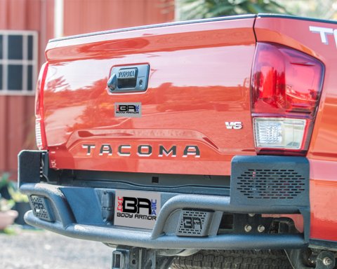 Body Armor 4x4 2016+ Toyota Tacoma Desert Series Rear Bumper thumbnail 3