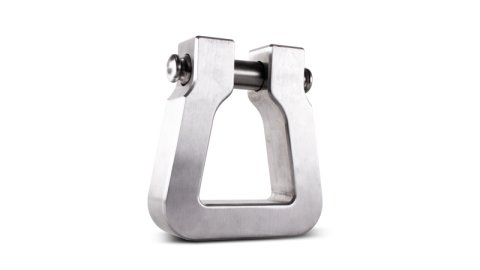 Body Armor 4x4 Mega D-Ring Machined Silver Single thumbnail 2