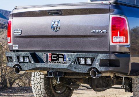 Body Armor 4x4 99-16 Ford Superduty Eco Series Rear Bumper thumbnail 2