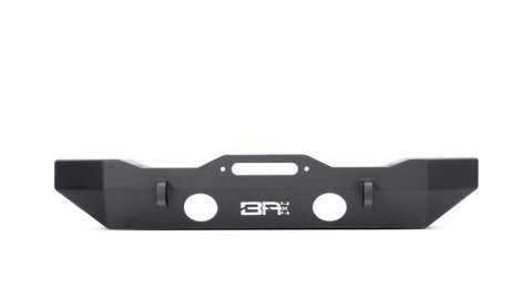 Body Armor 4x4 2018+ Jeep Wrangler JL Gladiator JT Mid-Stubby Front Bumper thumbnail 4