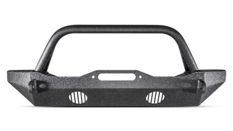 Body Armor 4x4 07-18 Jeep Wrangler JK Front Bumper Mid Stubby thumbnail 1
