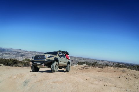 Body Armor 4x4 2016+ Toyota Tacoma Pro Series Front Winch Bumper thumbnail 3