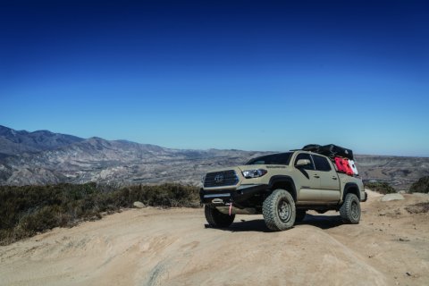 Body Armor 4x4 2016+ Toyota Tacoma Pro Series Front Winch Bumper thumbnail 4