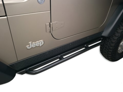Body Armor 4x4 97-06 Jeep Wrangler TJ Rockcrawler Side Steps thumbnail 2