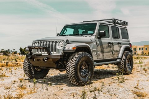Body Armor 4x4 2018+ Jeep Wrangler JL Gladiator JT Front Bumper Skid Plate thumbnail 3