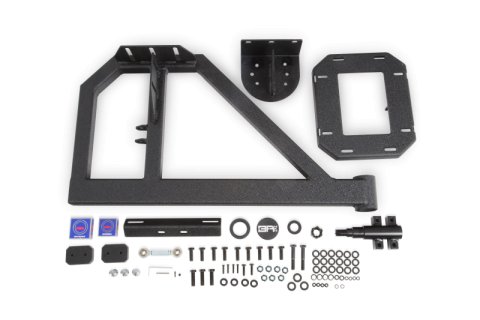 Body Armor 4x4 07-18 Jeep Wrangler JK Tire Carrier Single Action (Fits JK-2965 Bumper) thumbnail 3