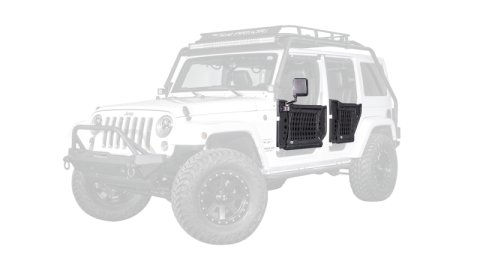 Body Armor 4x4 07-18 Jeep Wrangler Gen 3 Trail Doors Front Pair thumbnail 3