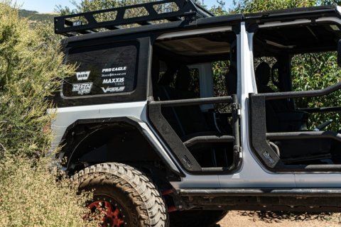 Body Armor 4x4 2018+ Jeep Wrangler JL Gladiator JT Tube Doors Rear Pair thumbnail 3