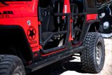 Body Armor 4x4 07-18 Jeep Wrangler JK Tube Doors Front Pair thumbnail 5