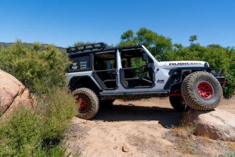 Body Armor 4x4 2018+ Jeep Wrangler JL Gladiator JT Tube Doors Front Pair thumbnail 5