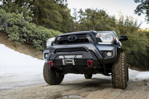 Body Armor 4x4 12-15 Toyota Tacoma HiLine Front Winch Bumper thumbnail 6